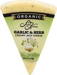 Sierra Nevada Organic Garlic & Herb Creamy Jack Cheese 6 oz