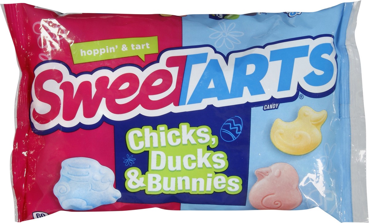 slide 6 of 9, SweeTARTS Chicks, Ducks & Bunnies Candy 12 oz, 12 oz