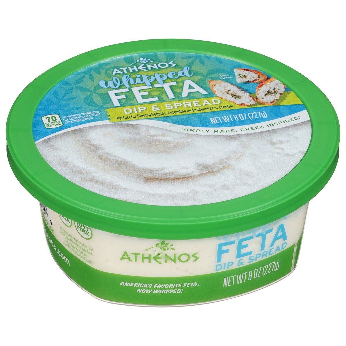 slide 5 of 13, Athenos Traditional Whipped Feta Cheese Dip & Spread 8 oz, 8 oz