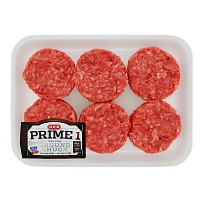 slide 1 of 1, H-E-B Prime 1 Ground Chuck Sliders, per lb