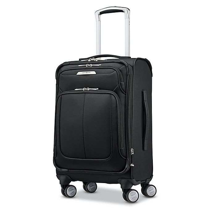 slide 1 of 6, Samsonite Solyte DLX Expandable Spinner Carry On - Black, 22 in