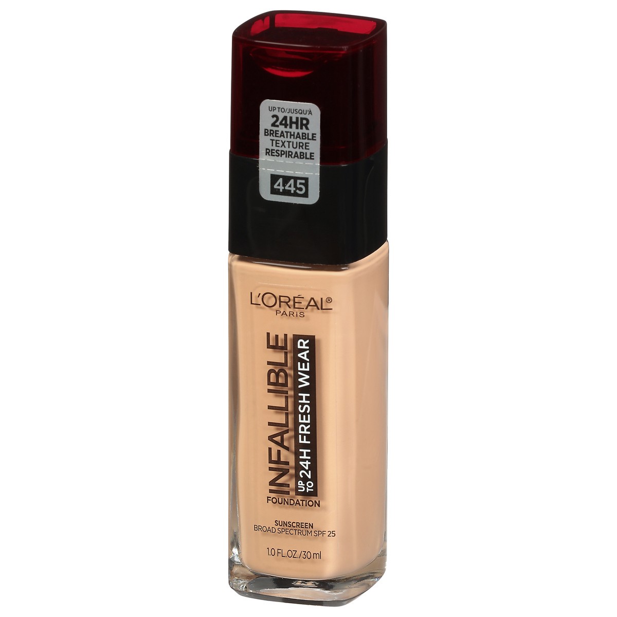 slide 2 of 12, L'Oréal Paris Infallible 24 Hour Fresh Wear Lightweight Foundation - Natural Buff, 1 fl oz