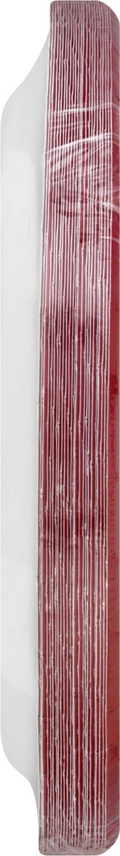 slide 5 of 8, Touch of Color Dinner Plate Red, 24 ct