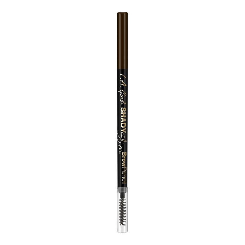 slide 1 of 1, L.A. Girl Shady Slim Brow Pencil - Medium Brown - 0.003oz, 1 ct