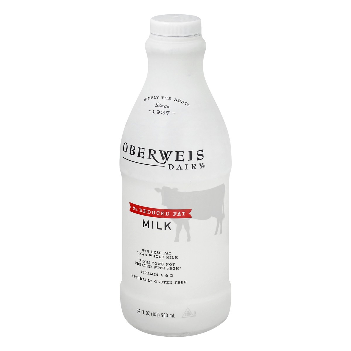 slide 3 of 13, Oberweis 2% Reduced Fat Milk 32 oz, 32 oz