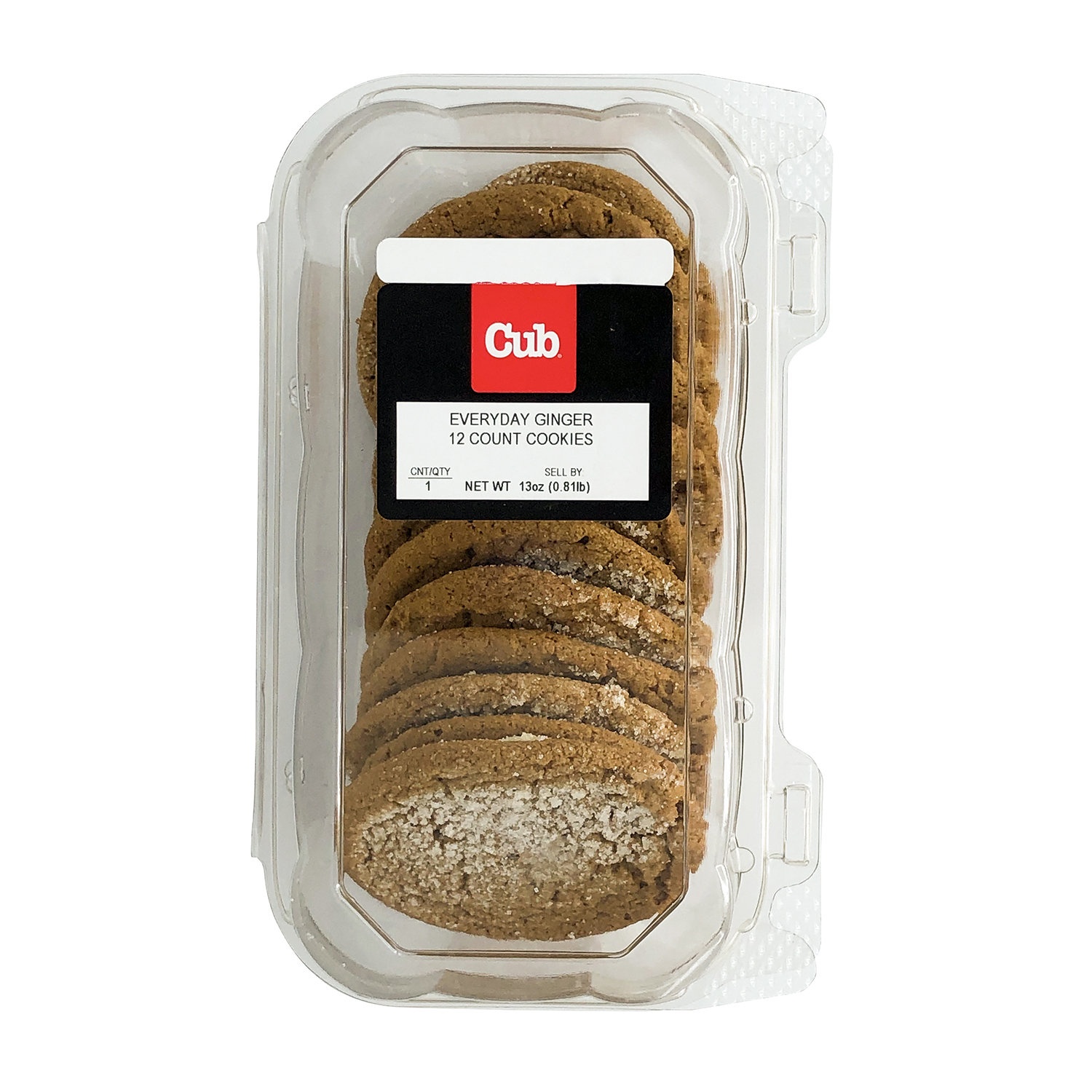 slide 1 of 1, Store Brand Ginger Cookes, 12 ct