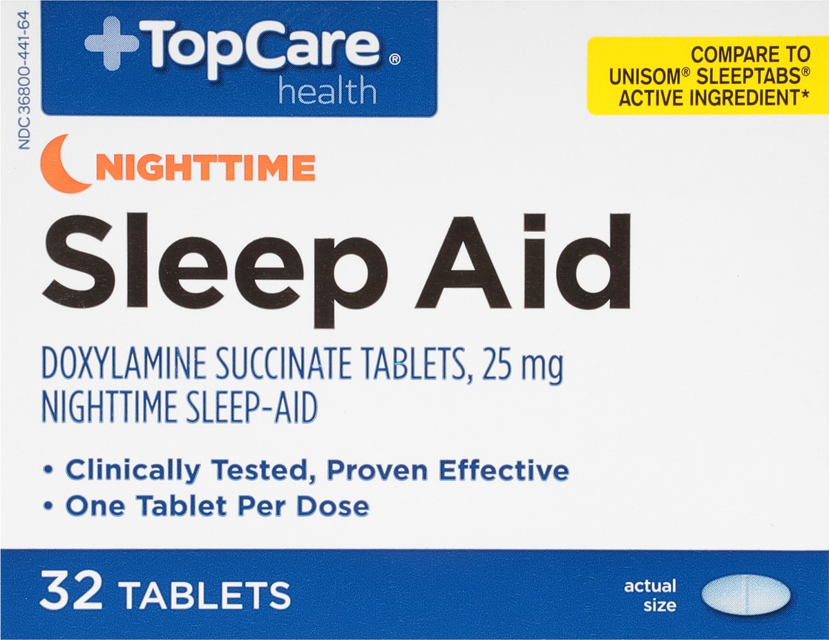 slide 8 of 14, TopCare Top Care Sleep Aid Tablets, 32 ct