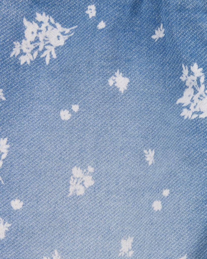 slide 3 of 3, Oshkosh Baby Paperbag Waist Jeans Blue 24M, 1 ct