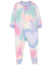 Carter's Toddler 1-Piece Dinosaur Fleece Costume Pajamas Multi 5T