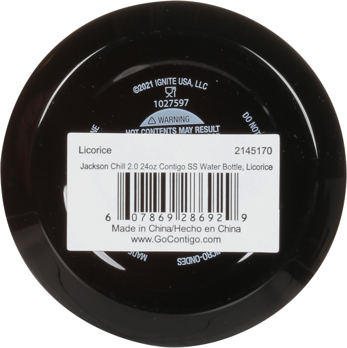 slide 5 of 9, Contigo Autopop Licorice 24oz, 1 ct