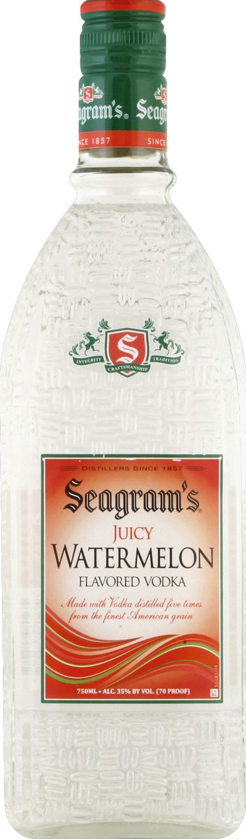 slide 2 of 2, Seagram's Juicy Watermelon Vodka, 750 ml