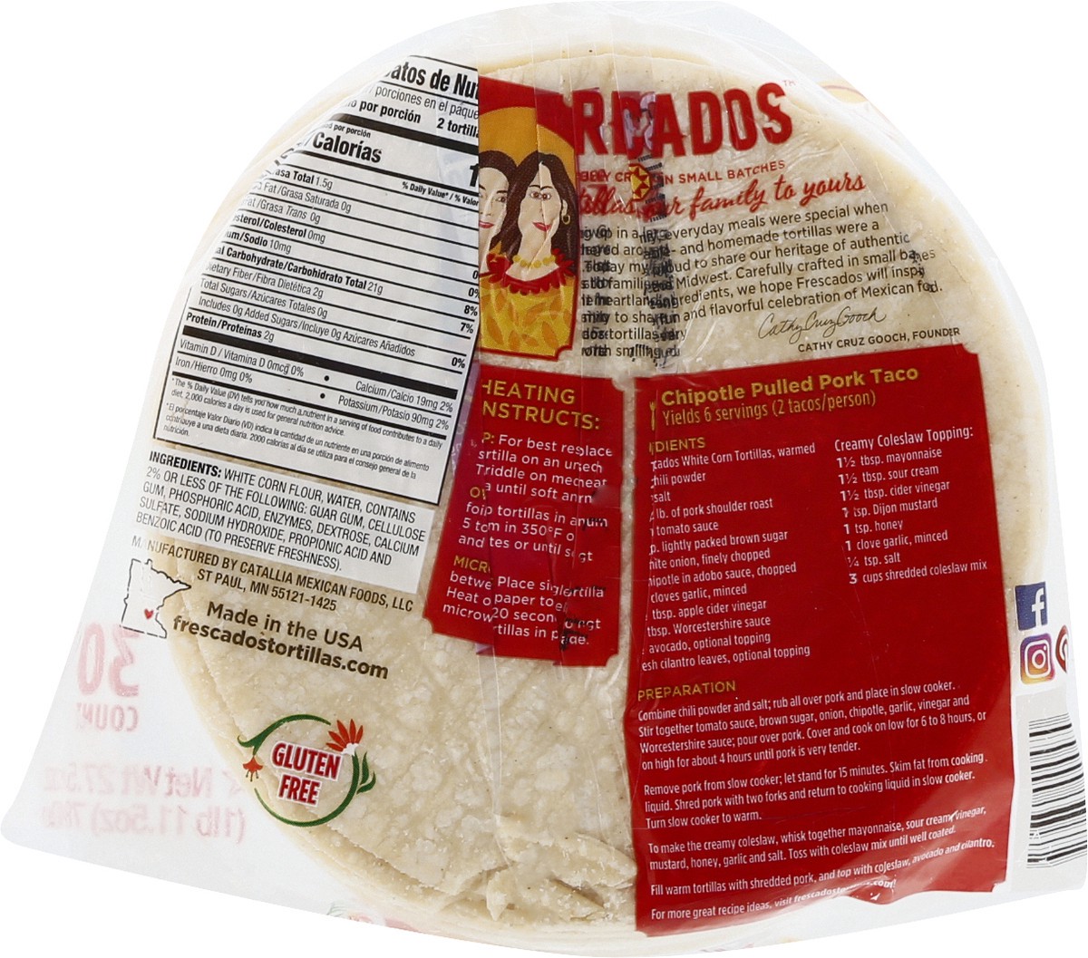 slide 7 of 8, Frescados Tortillas, 30 ct