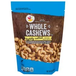 Giant Cashews Whole Lightly Salted with Sea Salt