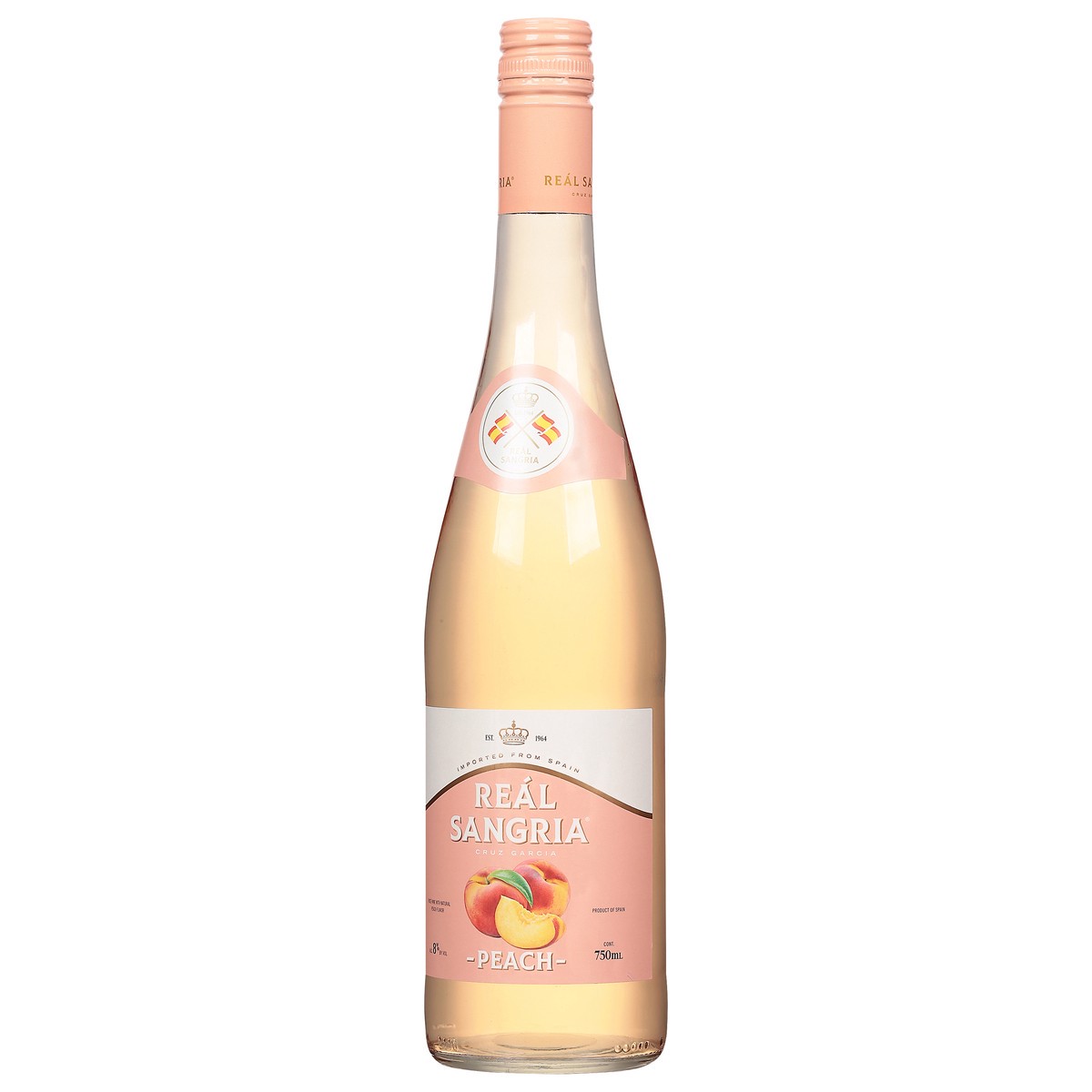 slide 3 of 11, Cruz Garcia Peach Sangria 750 ml, 750 ml