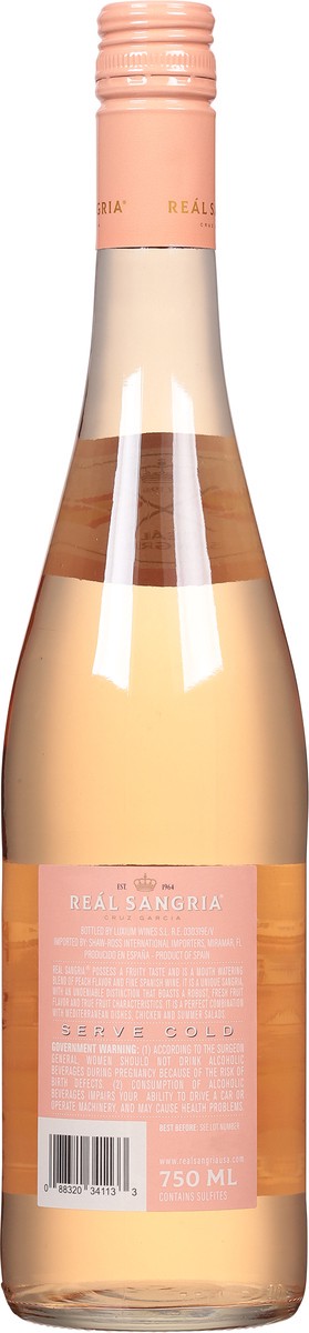 slide 4 of 11, Cruz Garcia Peach Sangria 750 ml, 750 ml