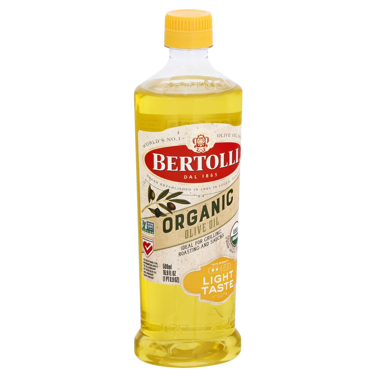 slide 2 of 12, Bertolli Organic Olive Oil 500 ml, 500 ml