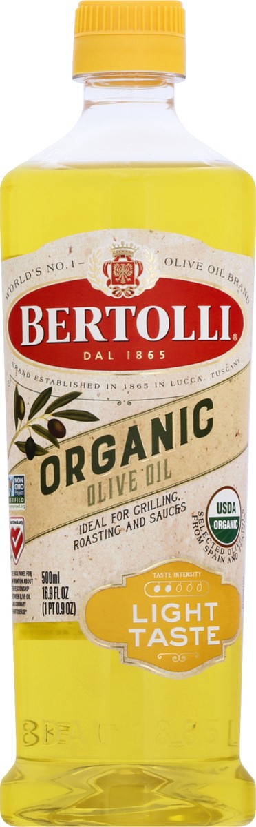 slide 4 of 12, Bertolli Organic Olive Oil 500 ml, 500 ml