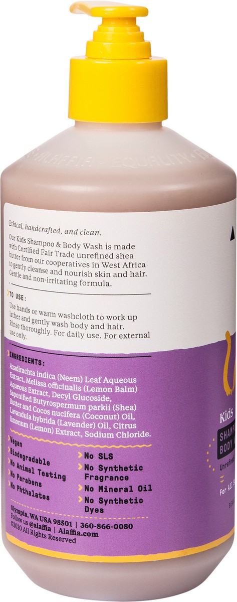 slide 4 of 6, Alaffia Babies & Kids Shampoo & Body Wash,  Lemon Lavender, 16 fl oz