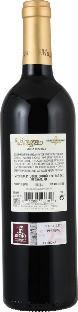 slide 3 of 4, Muga Reserva Wine, 750 ml