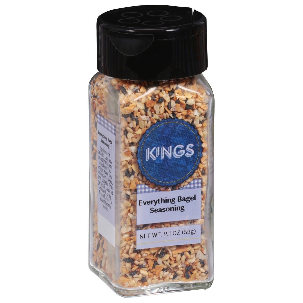 slide 7 of 12, Kings Everything Bagel Season - 2.1 OZ, 2.1 oz