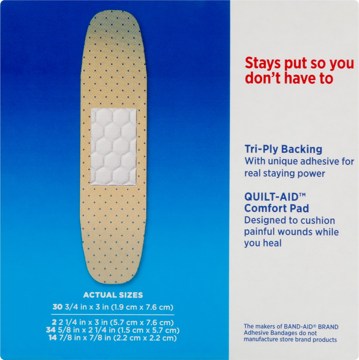 slide 5 of 9, BAND-AID Sheer Strips Assorted Sizes Adhesive Bandages, 