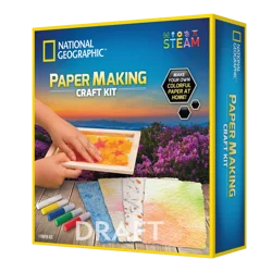 National Geographic Paper Making Craft Kit