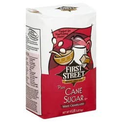 First Street Granulated Sugar - 4 lb