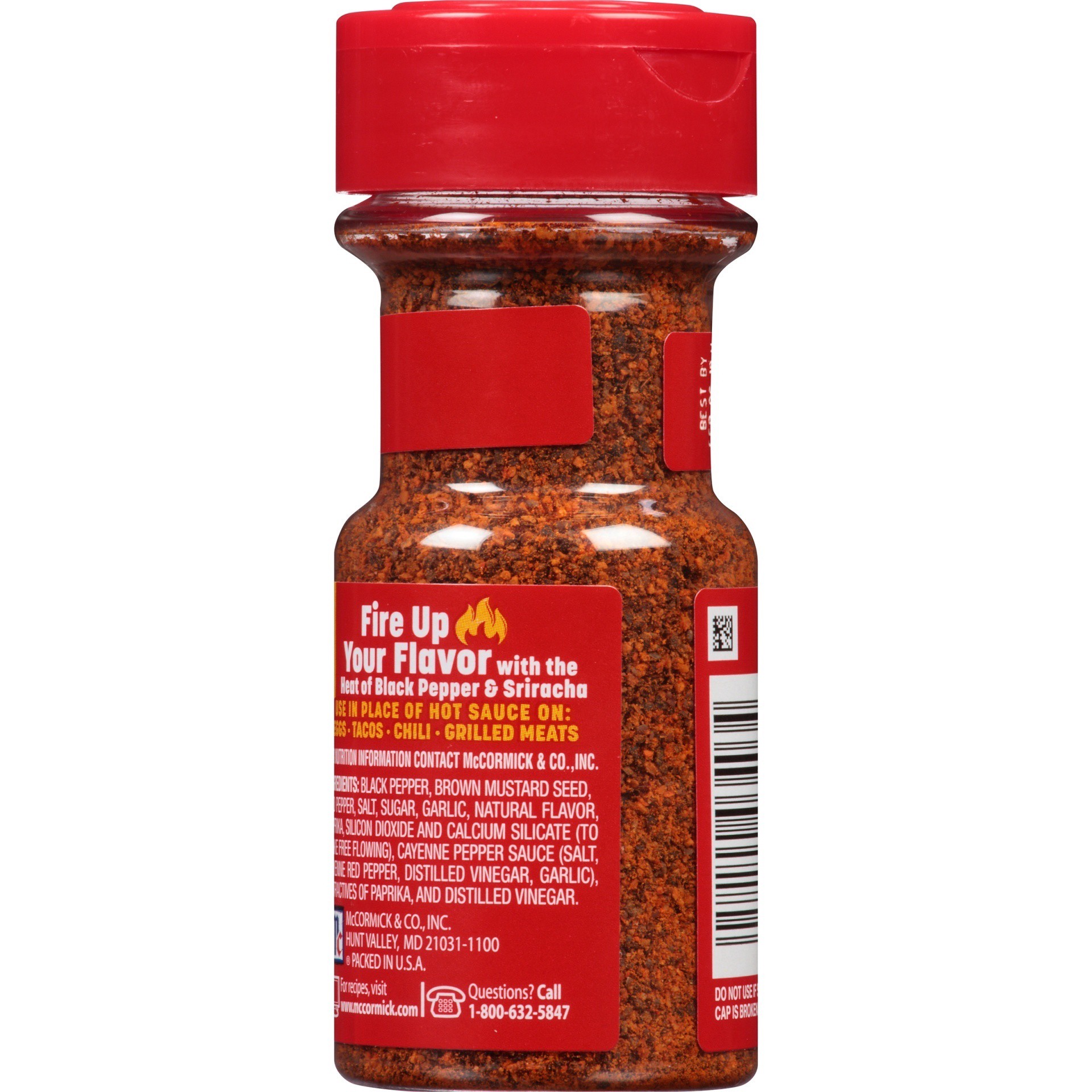 slide 4 of 5, McCormick Sriracha Black Pepper Seasoning, 2.12 oz