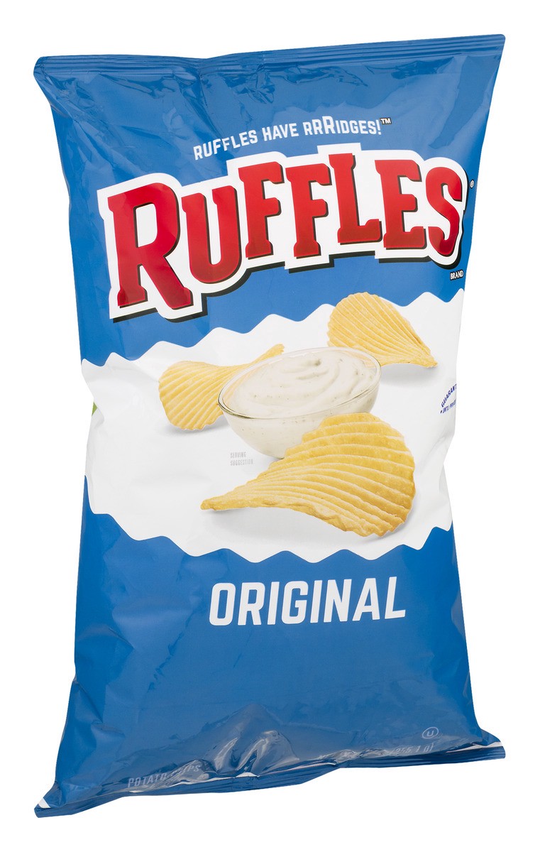 slide 2 of 9, Ruffles Potato Chips, 9 oz