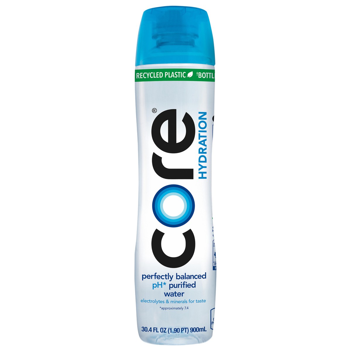 slide 1 of 7, Core Hydration Perfectly Balanced Water, 30.4 fl oz bottle, 30.4 fl oz