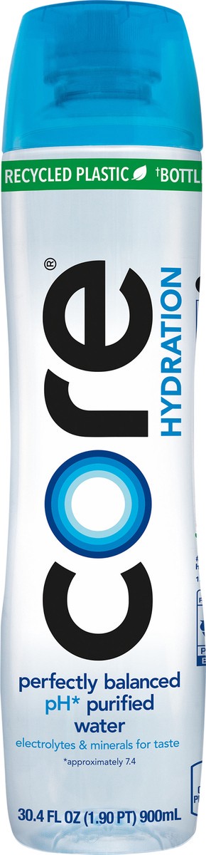 slide 5 of 7, Core Hydration Perfectly Balanced Water, 30.4 fl oz bottle, 30.4 fl oz