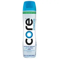 Core Hydration Perfectly Balanced  Water, 30.4 fl oz bottle
