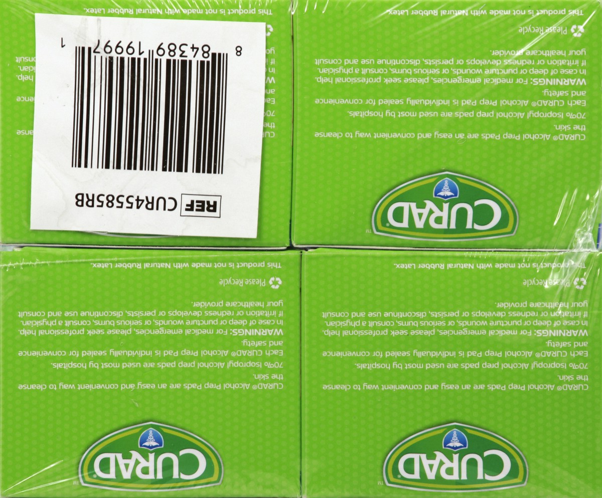 slide 2 of 4, Curad Alcohol Pads 100 ea, 100 ct