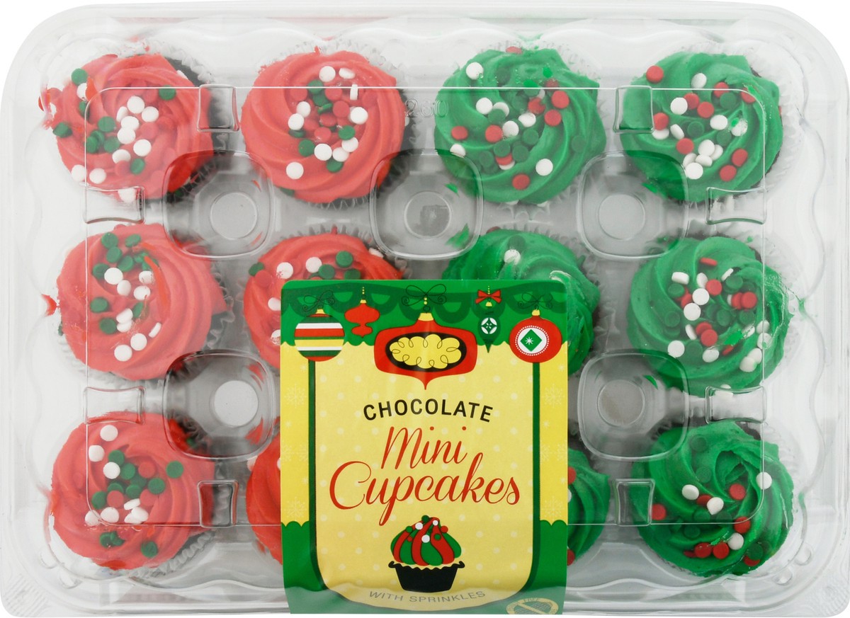 slide 12 of 16, LaBree's Bakery Mini Chocolate Cupcakes with Sprinkles 10.5 oz, 10.5 oz