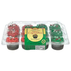 LaBree's Bakery Mini Chocolate Cupcakes with Sprinkles 10.5 oz