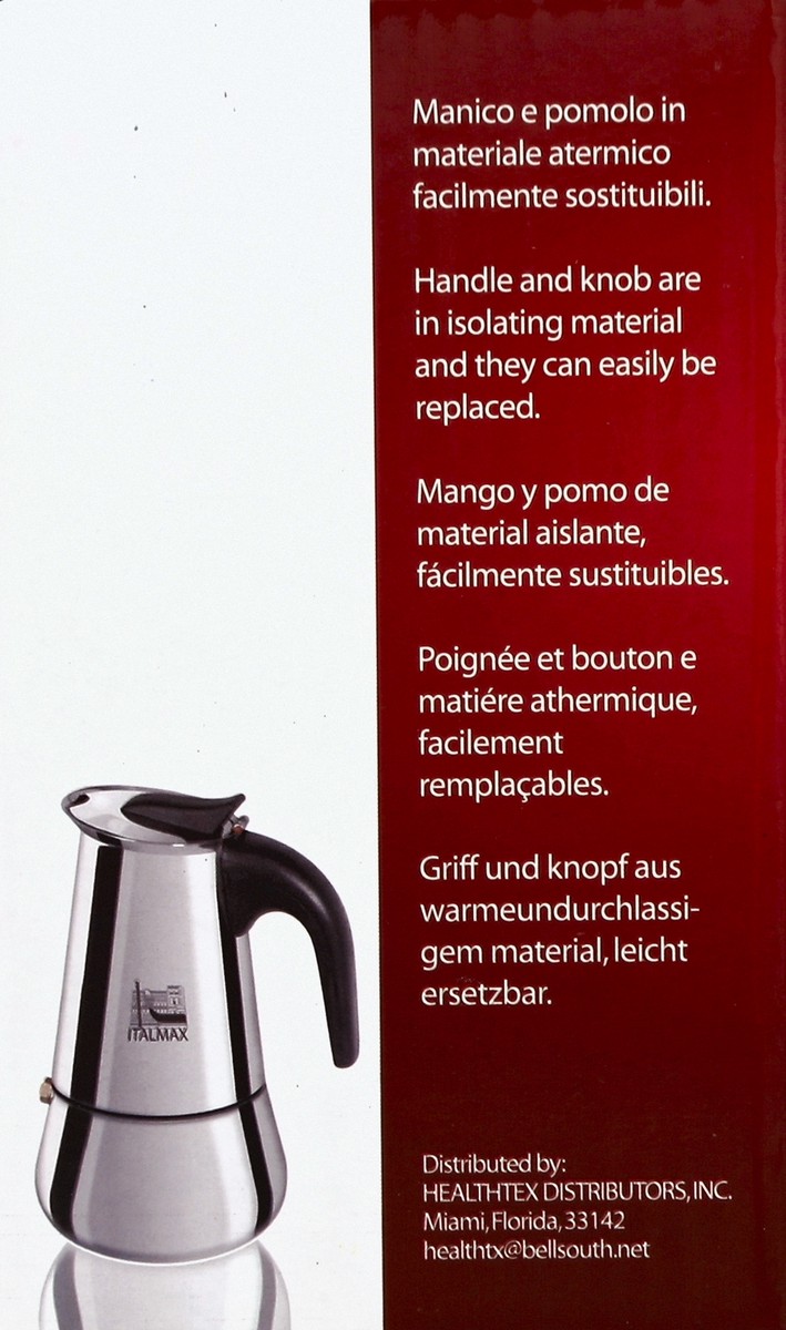 slide 5 of 5, Italmax Espresso Maker 1 ea, 1 ct