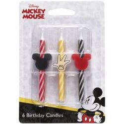 DecoPac Mickey Mouse Candles