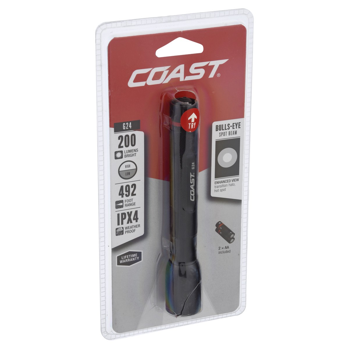 slide 6 of 9, Coast G24 Flashlight 1 ea, 1 ct