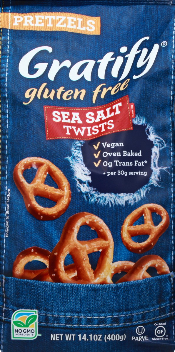 slide 11 of 13, Gratify Gluten Free Pretzel Twist, 14.1 oz