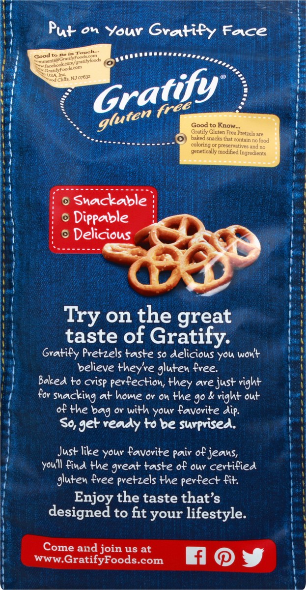 slide 5 of 13, Gratify Gluten Free Pretzel Twist, 14.1 oz