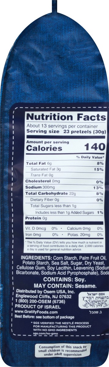 slide 12 of 13, Gratify Gluten Free Pretzel Twist, 14.1 oz