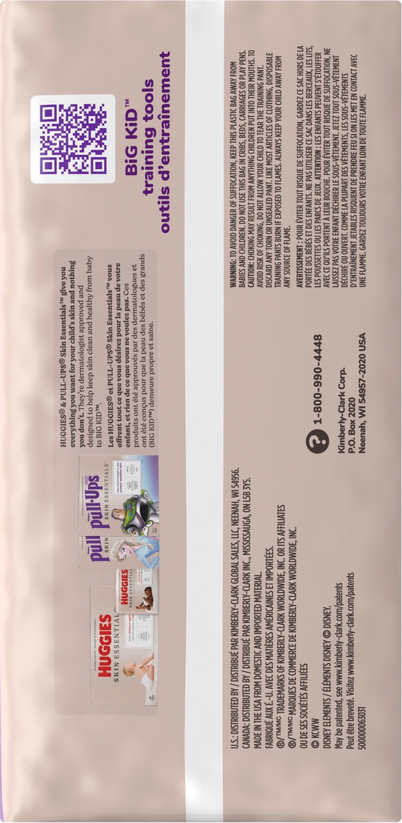 slide 4 of 12, Pull-Ups Girls' Skin Essentials Training Pants, 3T-4T (32-40 lbs), 16 Ct, 16 ct