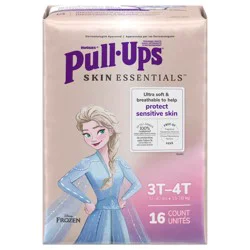 Pull-Ups Girls' Skin Essentials Training Pants, 3T-4T (32-40 lbs), 16 Ct