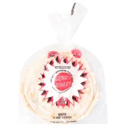 George's Bakery Thin White Pita - 6 ea