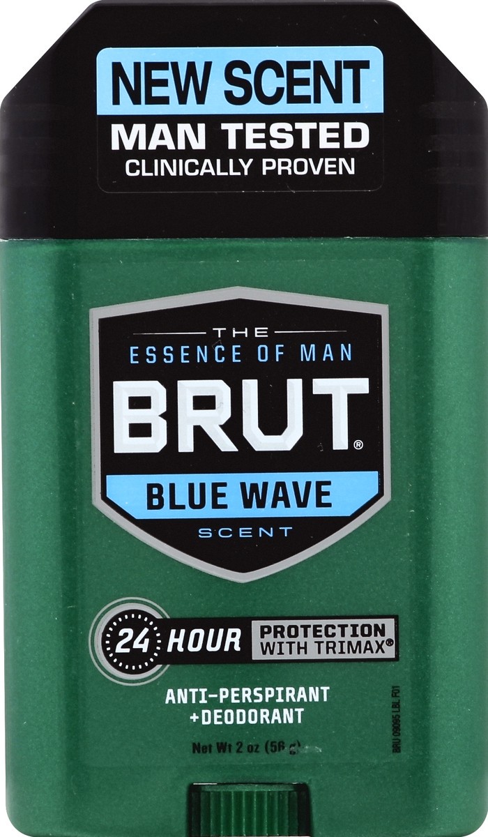 slide 2 of 3, Brut Blue Wave Scent Antiperspirant & Deodorant, 2 oz