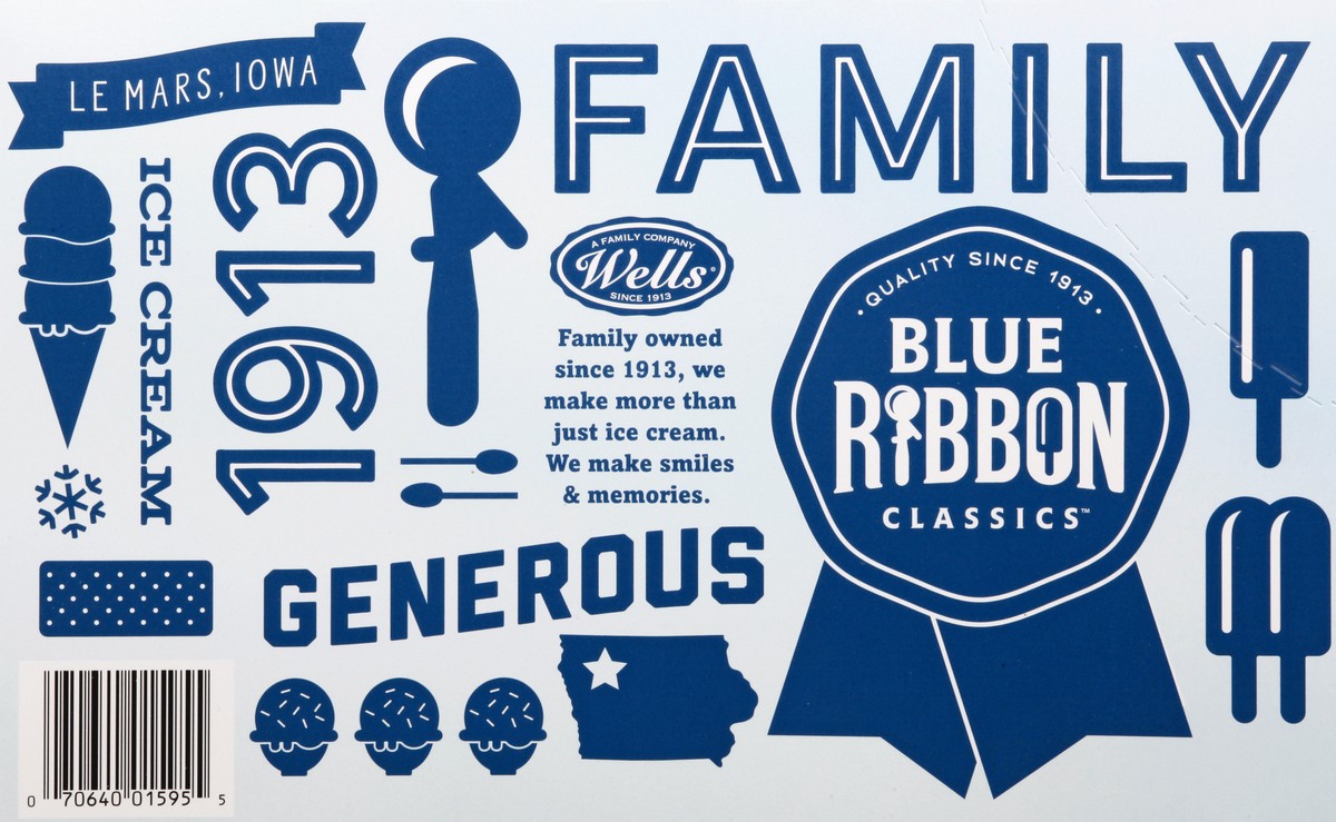 slide 2 of 9, Blue Ribbon Friends + Family Pack Reduced Fat Double Chocolate Ice Cream 20 ea, 20 ct