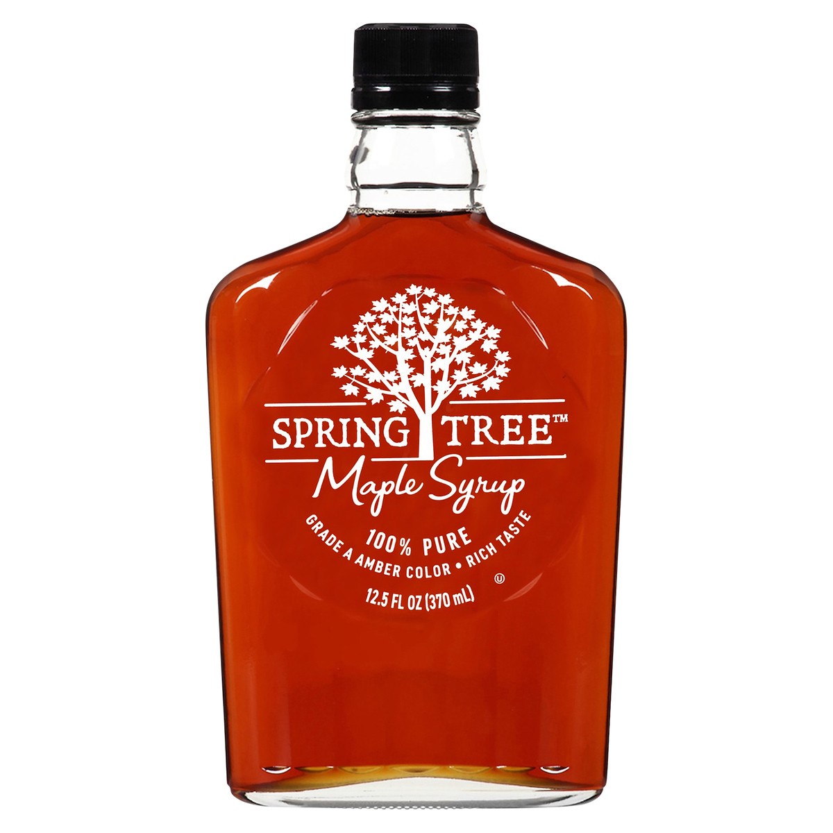 slide 1 of 9, Spring Tree 100% Pure Maple Syrup 12.5 fl oz, 12.5 fl oz