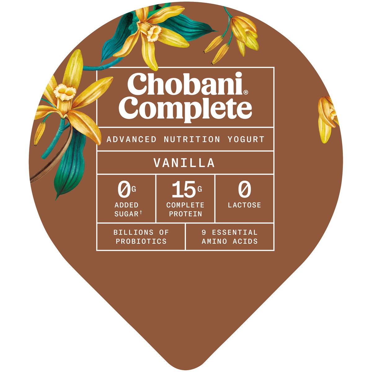 slide 5 of 12, Chobani Complete Greek Yogurt Vanilla 5.3oz, 5.3 oz