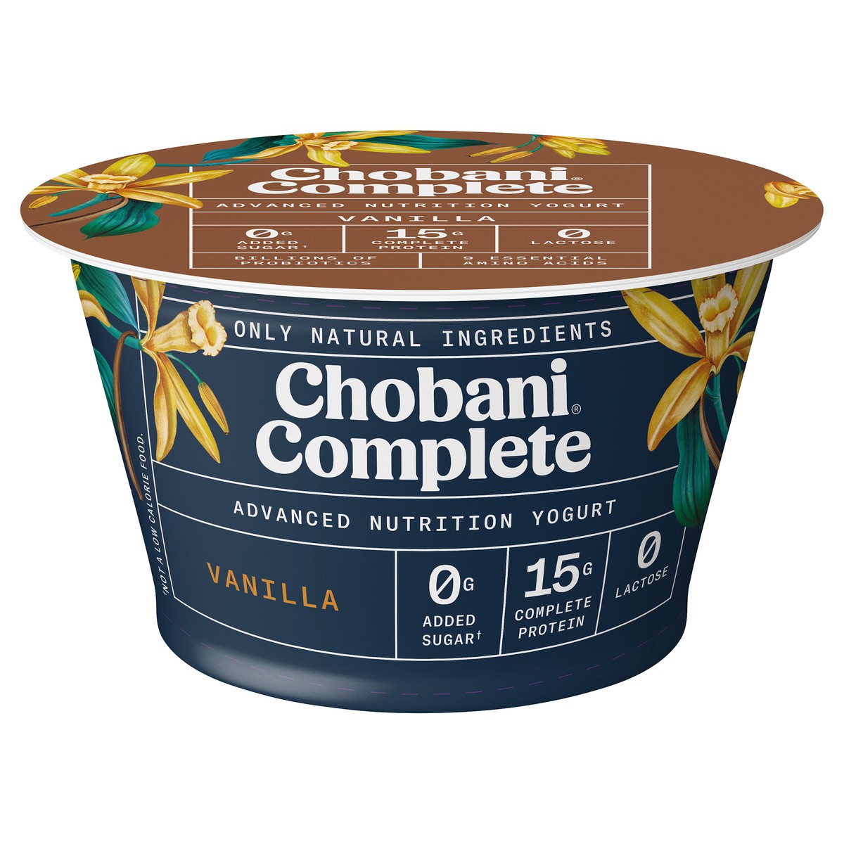 slide 6 of 12, Chobani Complete Greek Yogurt Vanilla 5.3oz, 5.3 oz