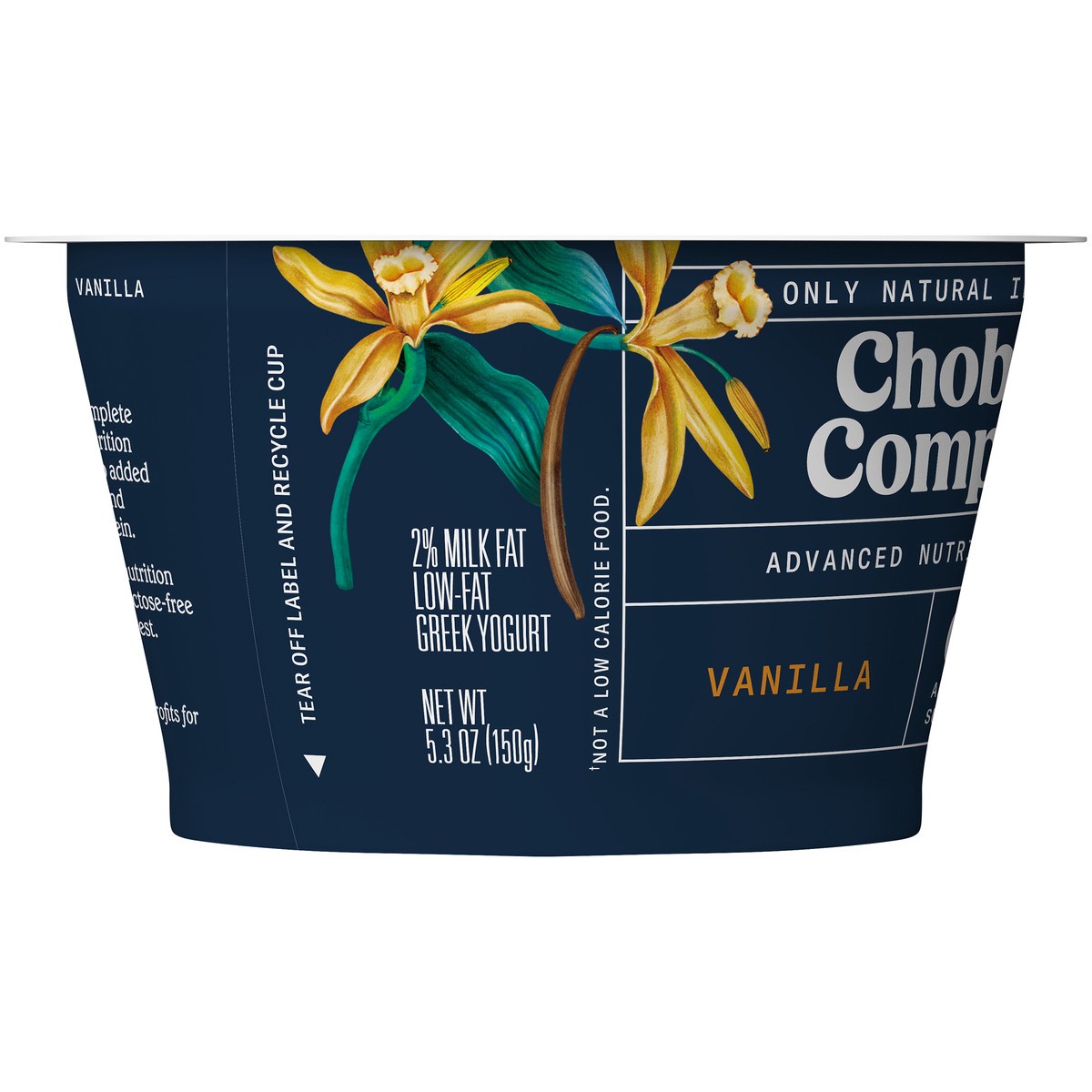 slide 8 of 12, Chobani Complete Greek Yogurt Vanilla 5.3oz, 5.3 oz